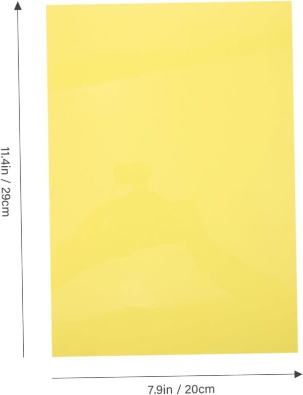 4pcs Frosted Color Heat Shrink Sheets for DIY Crafts 20x29cm Cuttable Shrink Film for Jewelry Phone Chains and Brooches - Image 2