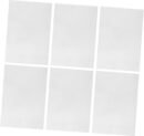 6Pcs Glow Dark Heat Shrink Sheets for DIY Crafts Semi- Shrinkable Plastic for Boys and Girls Creative Projects Drawing Supplies and Kindergarten Activities