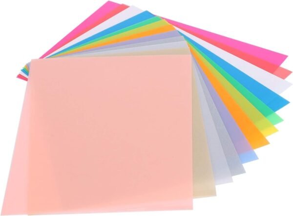 Heat Shrink Film Sheets, Keychains Accessory Heat-Shrink Sheets, Colorful Hand-Made Crafts Keychains Pendants Necklaces for Enthusiasts