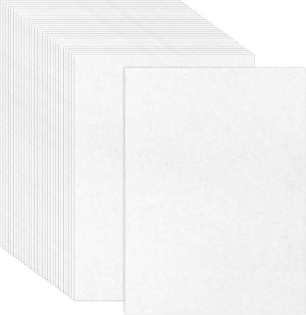 30 Pieces Shrink Plastic Sheets, Shrink Paper Shrink Art Paper for Crafts DIY Keychain Making(7.9 X 5.7 inch)