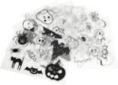 8Pcs Halloween Heat Shrink Sheet Kit,Heat Shrink Sheets,Halloween Style Wide Application Easy to Create Shrinky Paper Art Films for Keychain Jewelry DIY